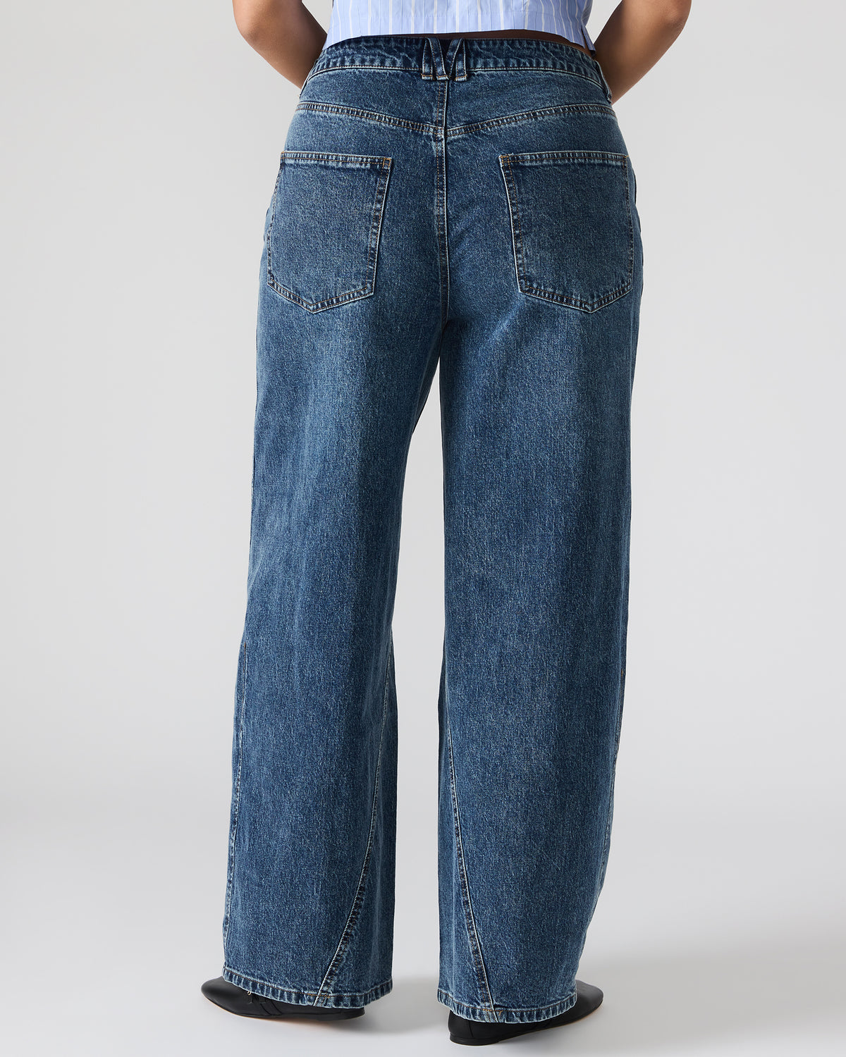 RORI Dark Navy Straight-Leg Denim Women's Bottoms Steve Madden DARK NAVY