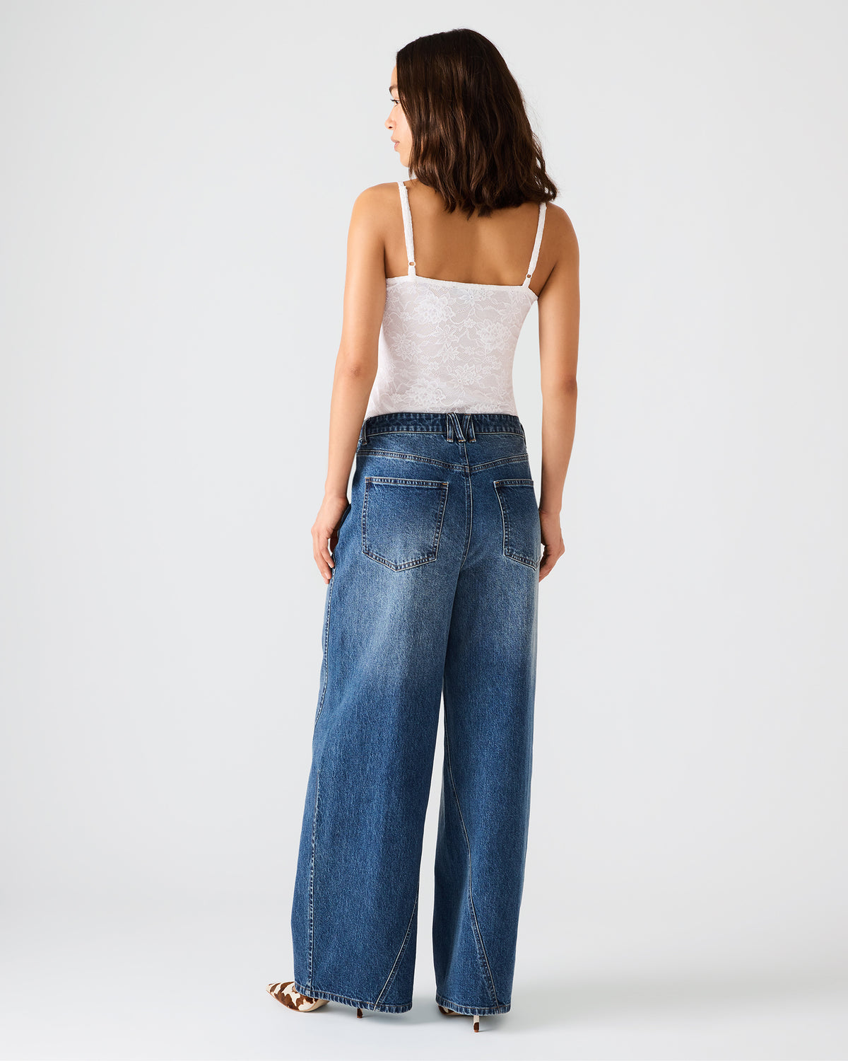 RORI Dark Navy Straight-Leg Denim Women's Bottoms Steve Madden DARK NAVY