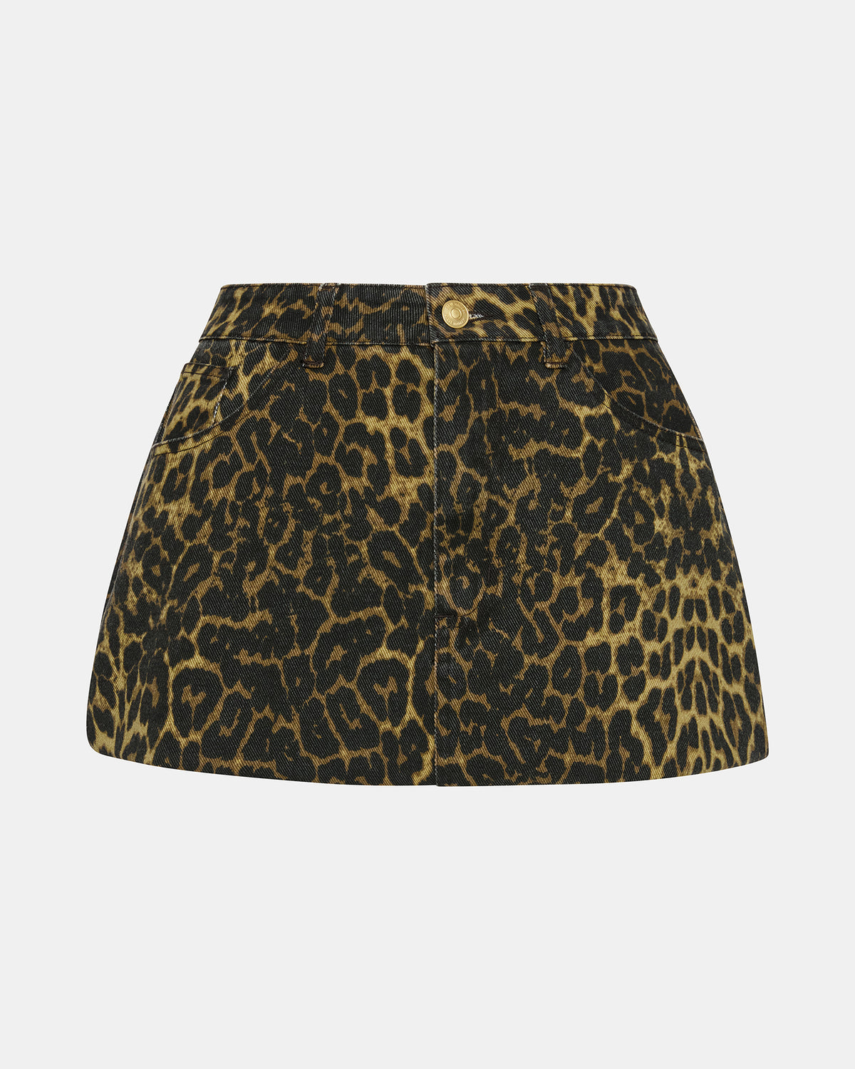 SIMONA Hot Sports Print Women's Mini Skirt Steve Madden HOT SPOTS PRINT