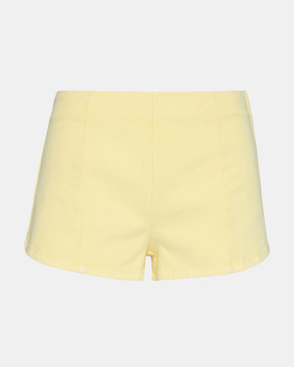 LONNIE Gold Glow High-Rise Pull-On Women's Short Steve Madden GOLDEN GLOW
