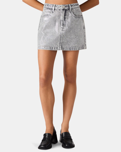 BECK Silver Women's Skirt Steve Madden SILVER