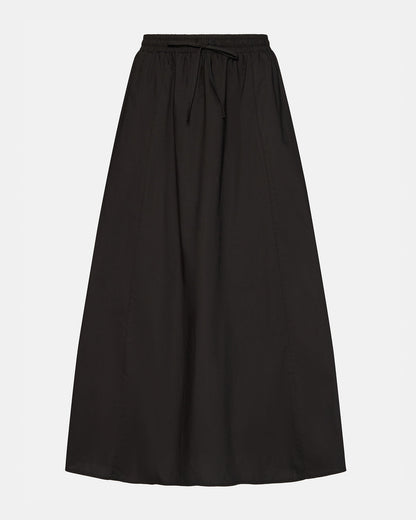 SUNNY Skirt Black | Women's A-Line Maxi Skirt Steve Madden BLACK