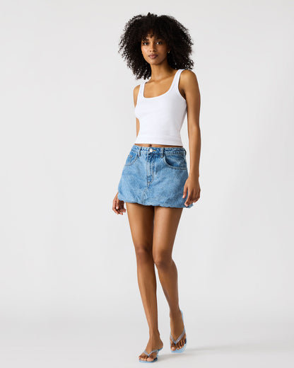 SIMONA Denim Women's Mini Skirt Steve Madden DENIM FABRIC
