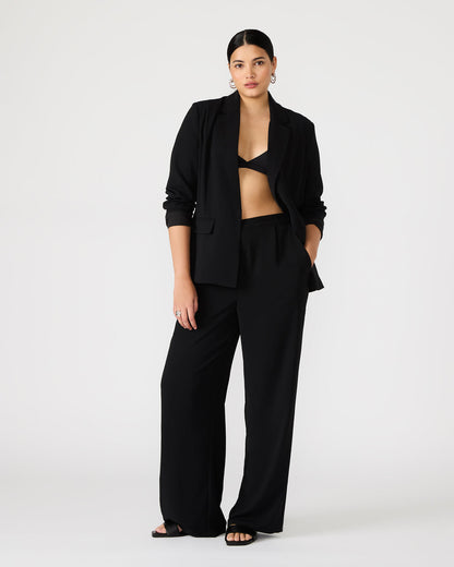 PAYTON Pant Black | Women's Wide Leg Trousers Steve Madden BLACK