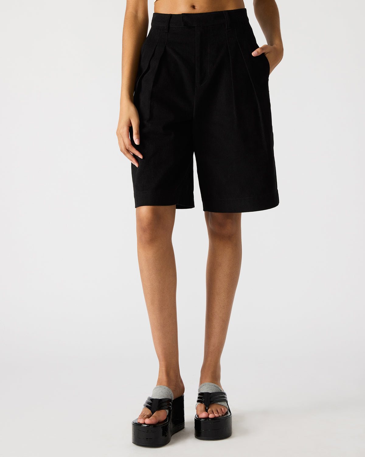 IVANA Black Women's Shorts Steve Madden BLACK