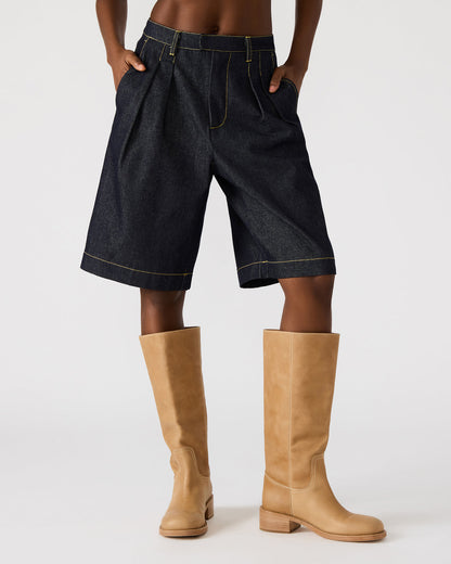 IVANA Denim Women's Shorts Steve Madden NAVY