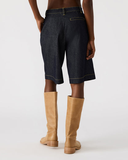 IVANA Denim Women's Shorts Steve Madden NAVY