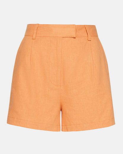IMELDA Caramel Pleated Trouser Women's Shorts Steve Madden CARAMEL