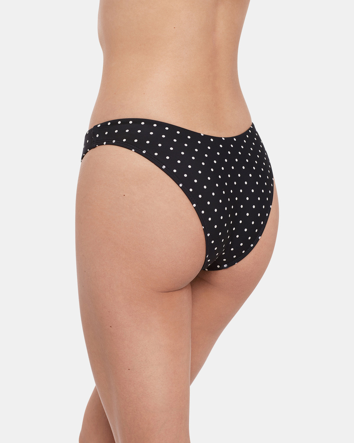 DARLING DOT BIKINI BOTTOM BLACK MULTI Women's Bikini Bottom Steve Madden BLACK MULTI