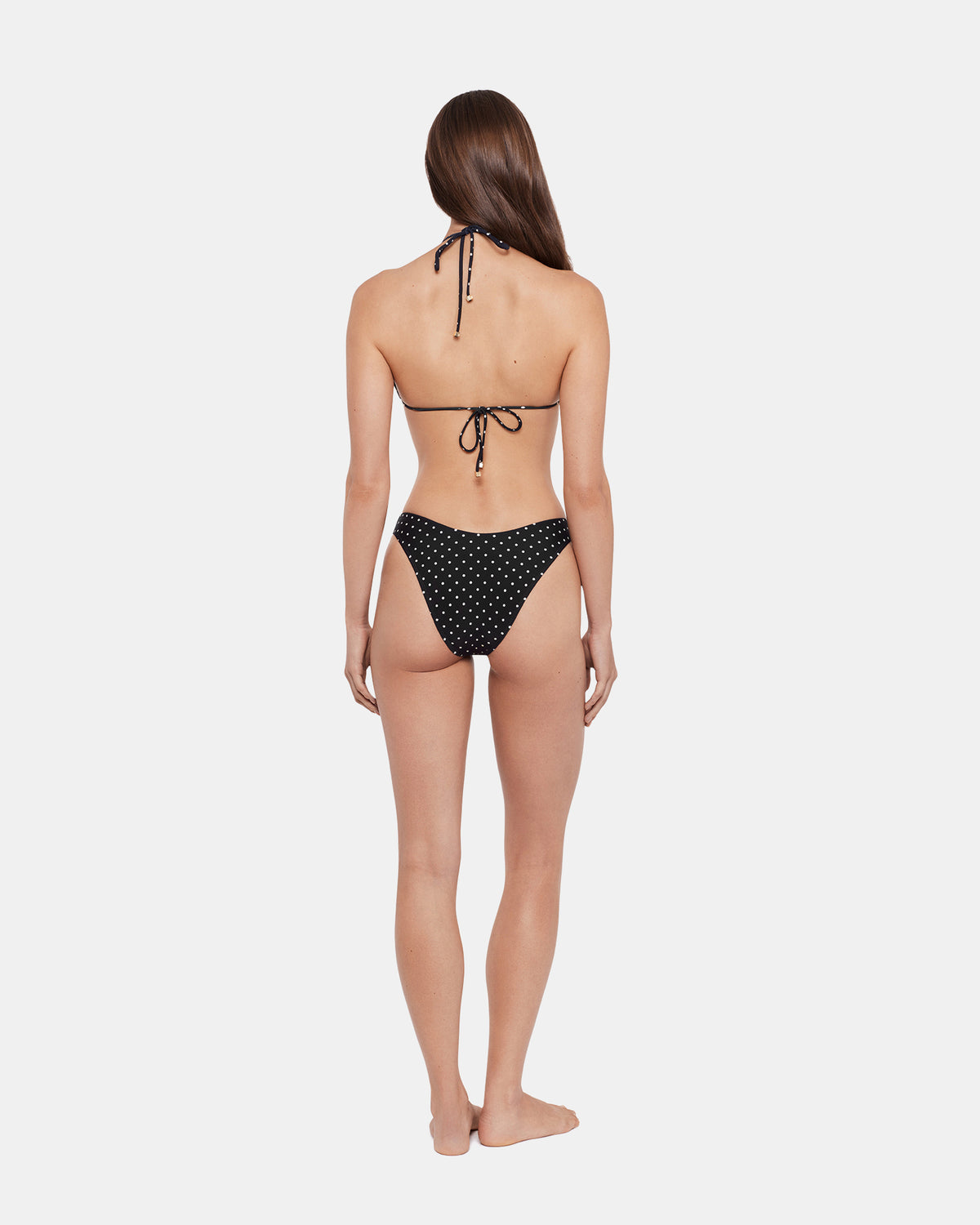 DARLING DOT BIKINI BOTTOM BLACK MULTI Women's Bikini Bottom Steve Madden BLACK MULTI