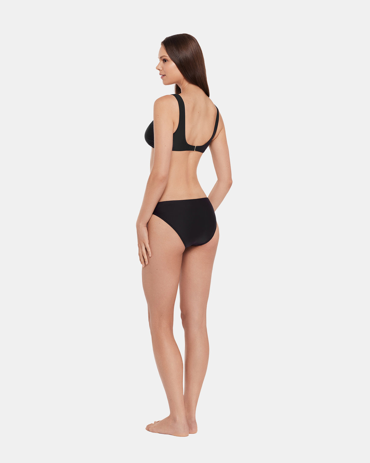 SLEEK 'N CHIC BIKINI TOP BLACK Women's Bikini Top Steve Madden BLACK
