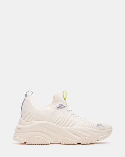 VAULT Bone Knit Platform Sneakers | Women's Sneakers Steve Madden BONE