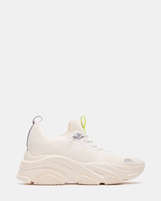 VAULT Bone Knit Platform Sneakers | Women's Sneakers Steve Madden BONE