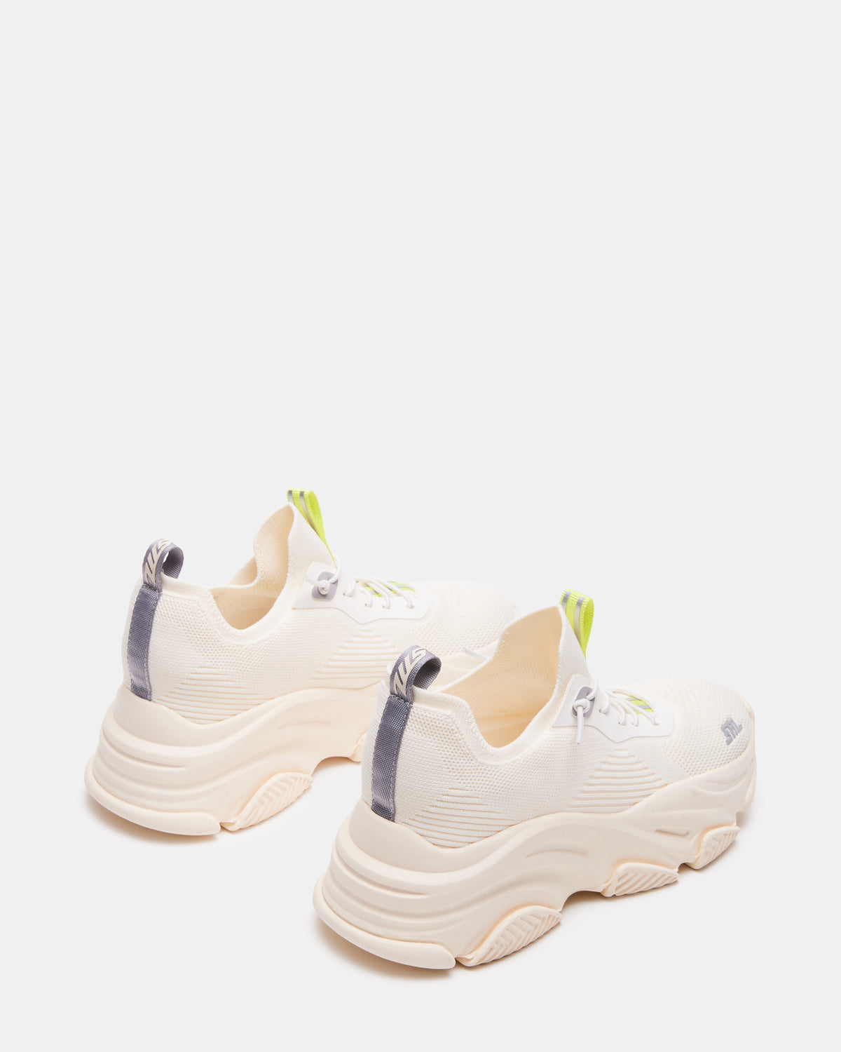 VAULT Bone Knit Platform Sneakers | Women's Sneakers Steve Madden BONE