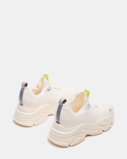 VAULT Bone Knit Platform Sneakers | Women's Sneakers Steve Madden BONE