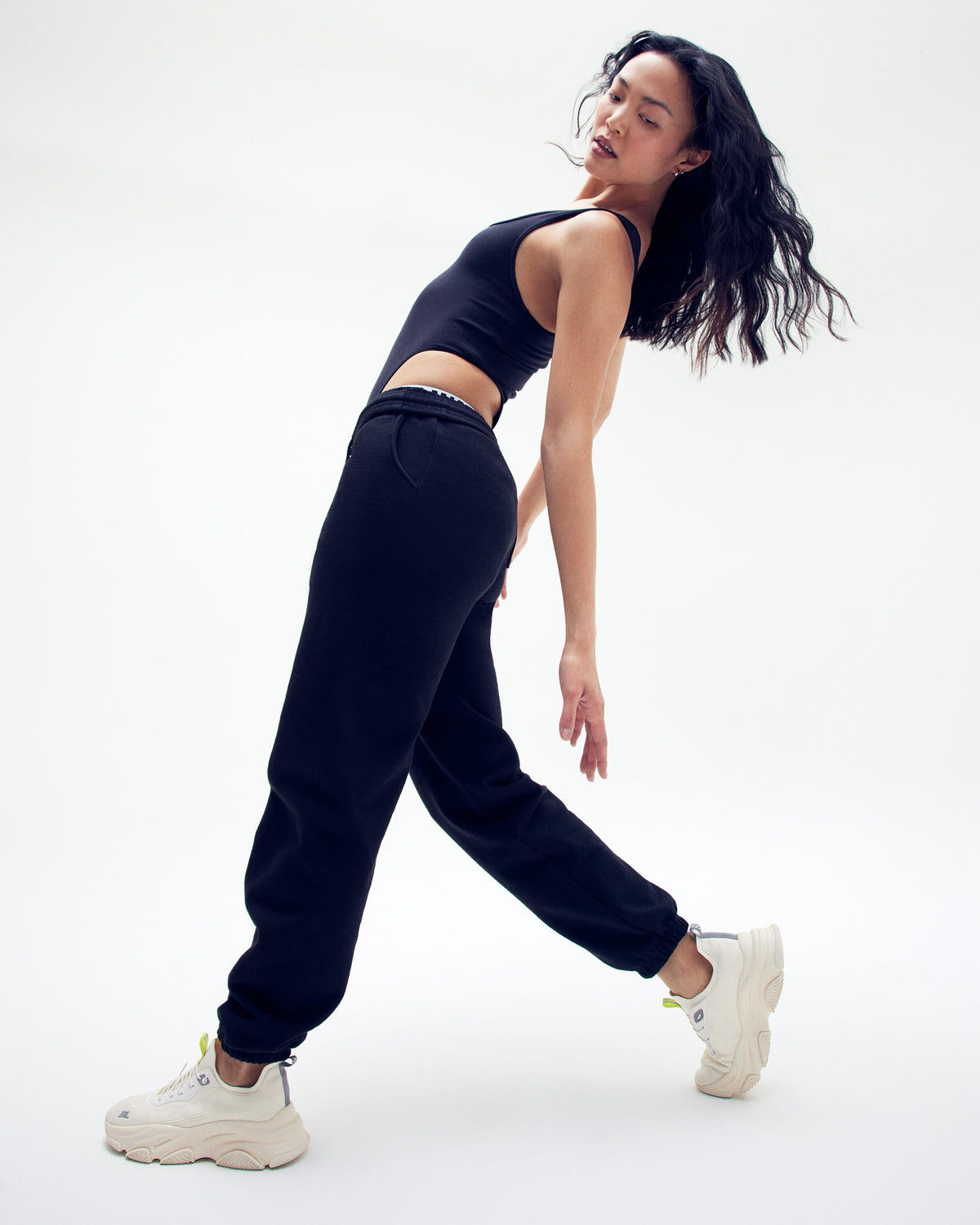 VAULT Bone Knit Platform Sneakers | Women's Sneakers Steve Madden BONE