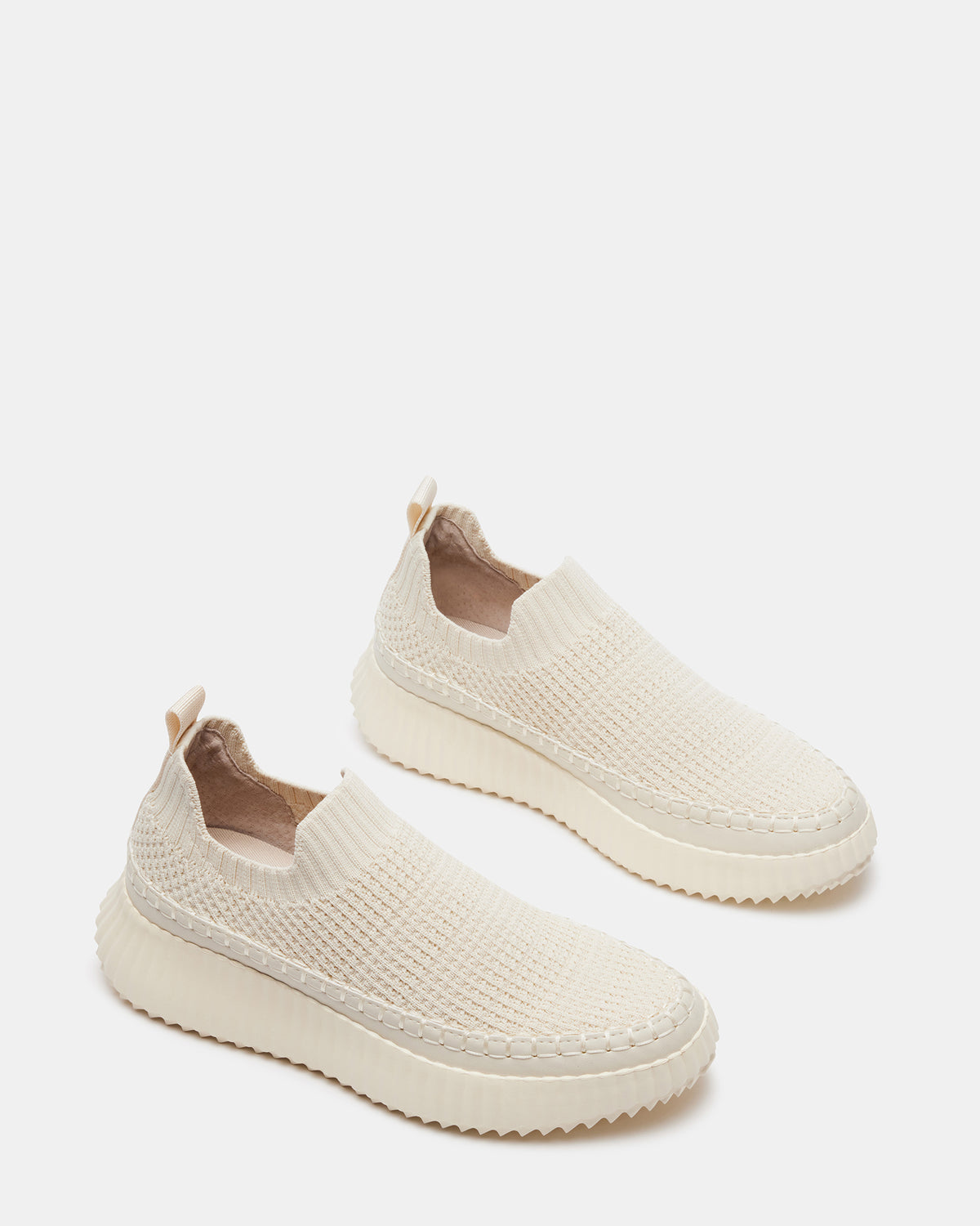 SAMARAH Beige Low Top Slip On Sneaker | Women's Sneakers Steve Madden BEIGE