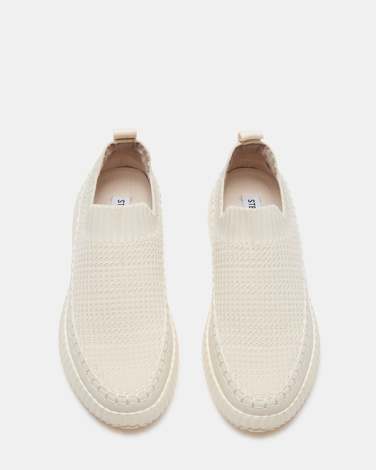 SAMARAH Beige Low Top Slip On Sneaker | Women's Sneakers Steve Madden BEIGE