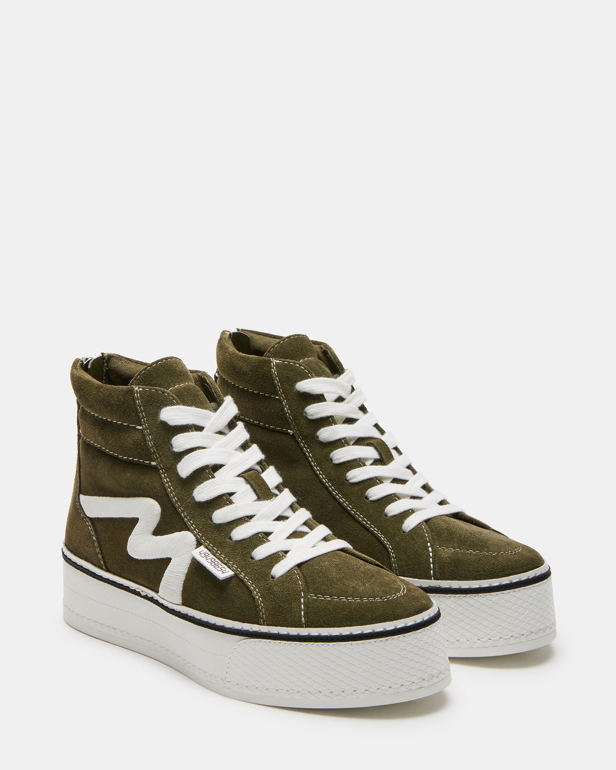 DECKY Olive Platform Sneaker | Women's Sneakers Steve Madden OLIVE
