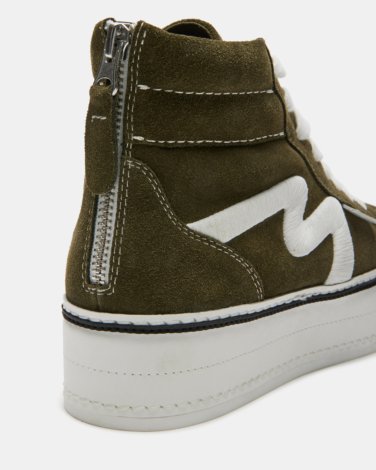 DECKY Olive Platform Sneaker | Women's Sneakers Steve Madden OLIVE