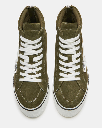 DECKY Olive Platform Sneaker | Women's Sneakers Steve Madden OLIVE
