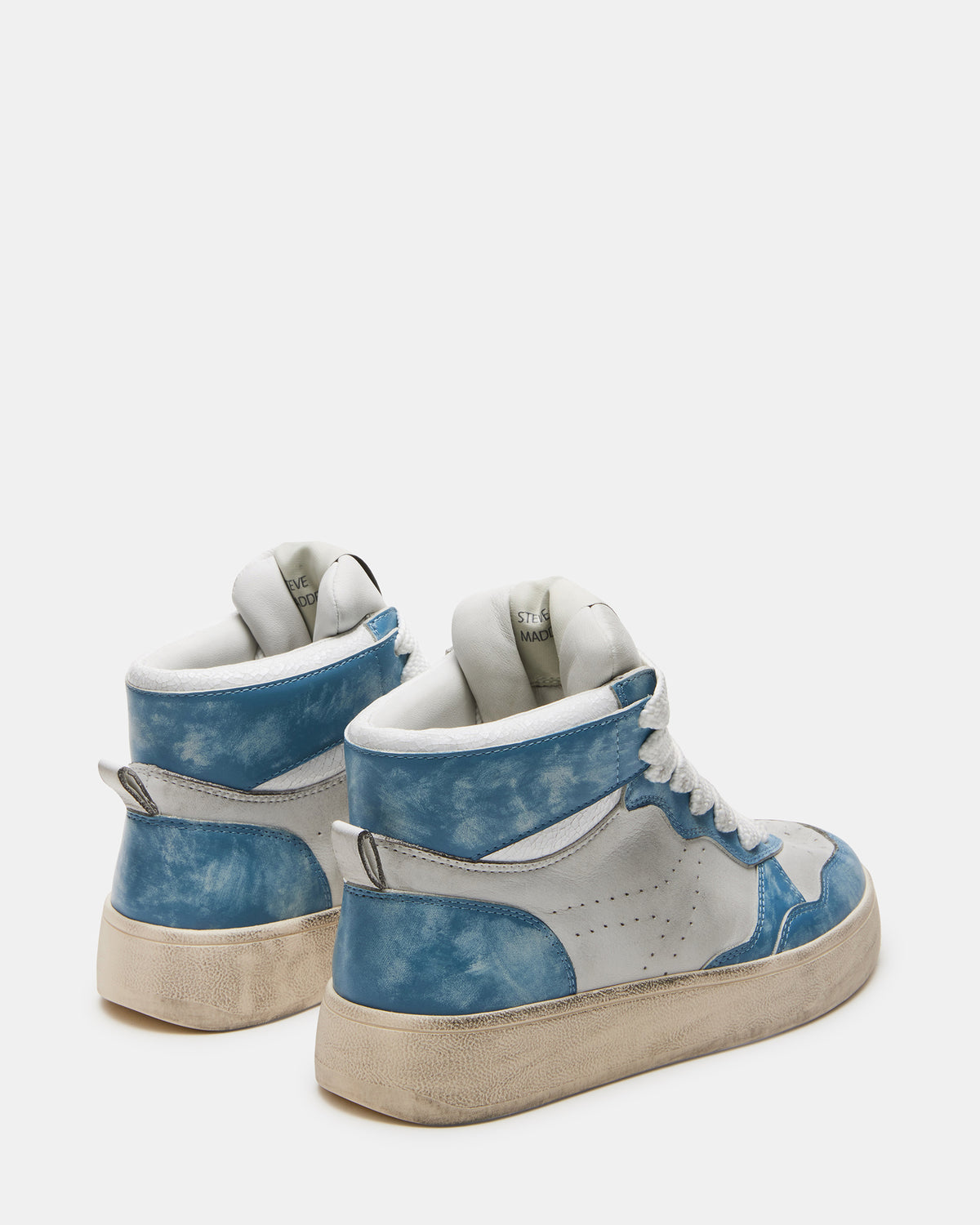 ENDLESS Blue Multi High-Top Lace-Up Sneaker | Women's Sneakers Steve Madden BLUE MULTI
