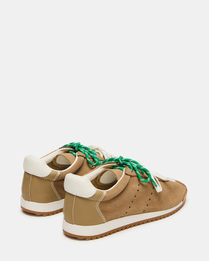 MIRAGE Sand Suede Women's Low-Top Sneaker Steve Madden SAND SUEDE