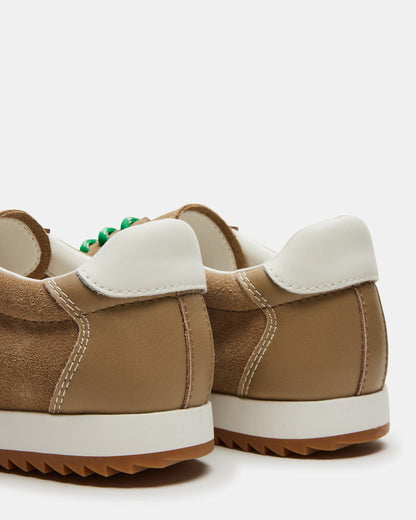 MIRAGE Sand Suede Women's Low-Top Sneaker Steve Madden SAND SUEDE