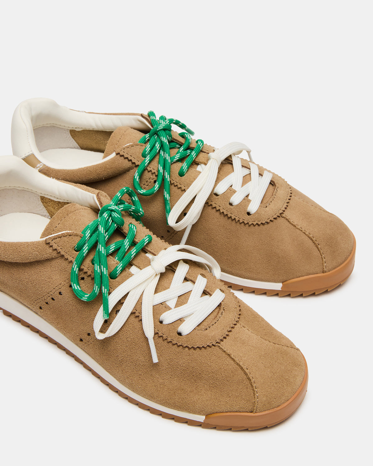 MIRAGE Sand Suede Women's Low-Top Sneaker Steve Madden SAND SUEDE