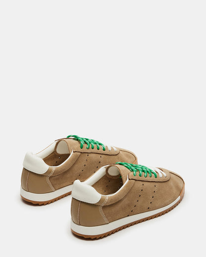 MIRAGE Sand Suede Women's Low-Top Sneaker Steve Madden SAND SUEDE