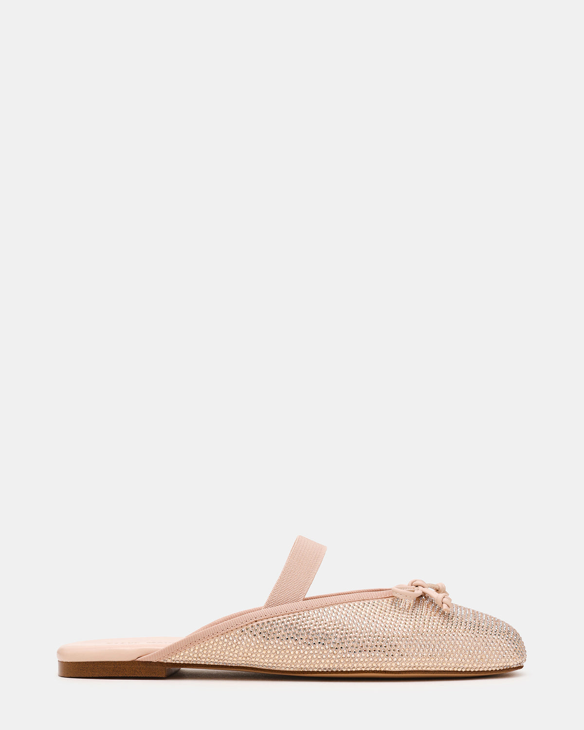 CUTESY Rhinestone Slip-On Ballet Mule Women's Flat Steve Madden RHINESTONE