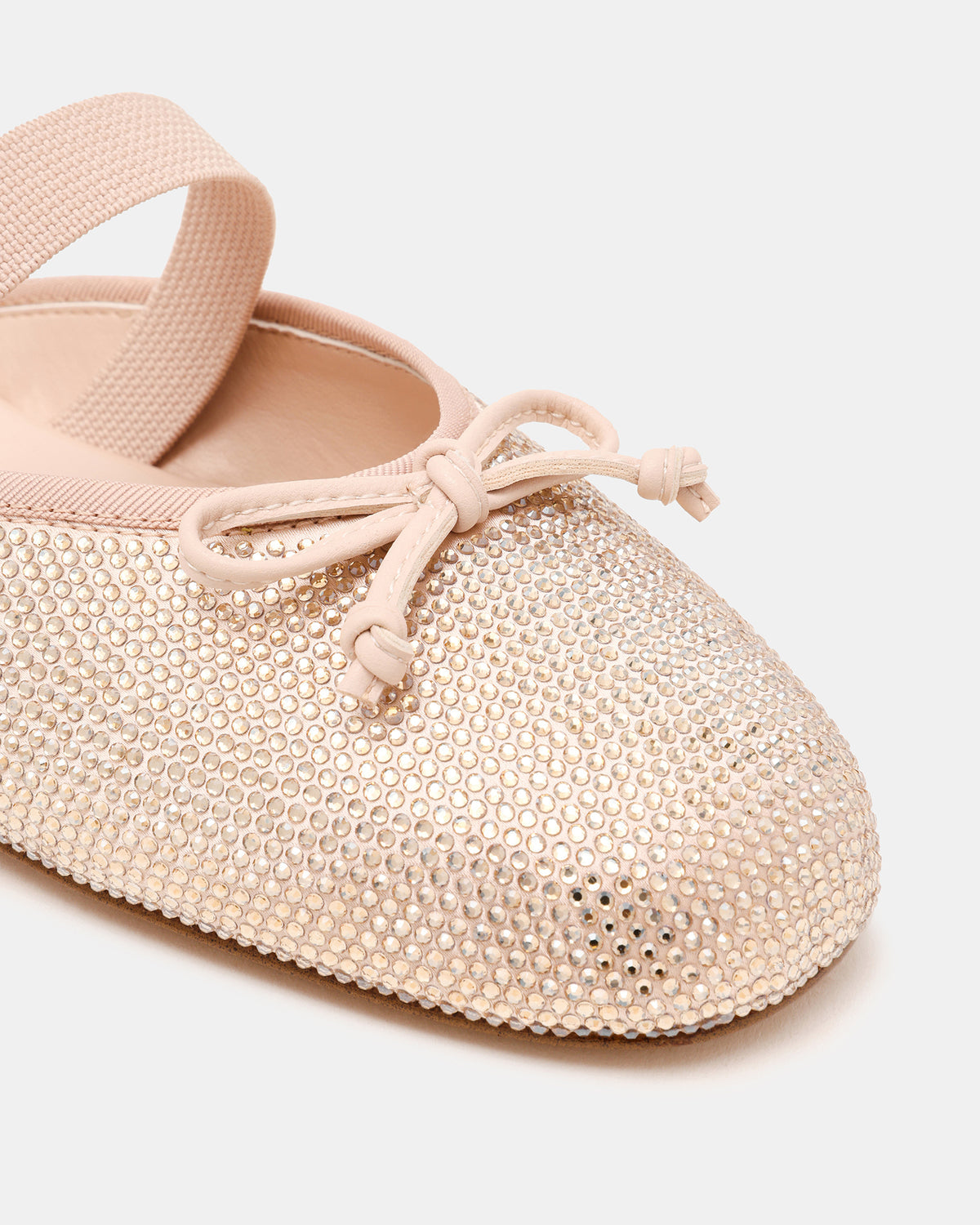 CUTESY Rhinestone Slip-On Ballet Mule Women's Flat Steve Madden RHINESTONE