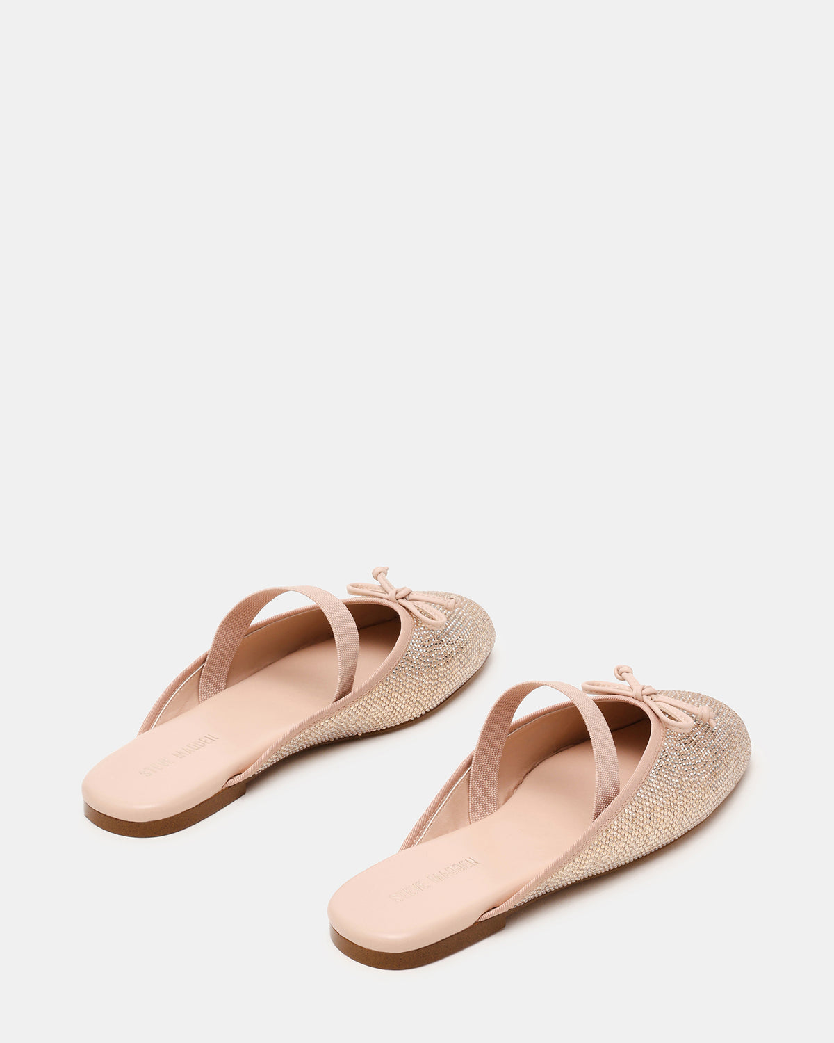 CUTESY Rhinestone Slip-On Ballet Mule Women's Flat Steve Madden RHINESTONE